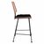 ΣΚΑΜΠΟ ΜΕΣΑΙΟΥ ΥΨΟΥΣ ALLEGRA HM5644 ΜΕΤΑΛΛΙΚΟ ΜΕ WICKER ΣΕ ΜΠΕΖ ΑΠΟΧΡΩΣΗ 55x56x107 εκ. - ΣΚΑΜΠΩ στο Milonadakis.gr