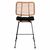ΣΚΑΜΠΟ ΜΕΣΑΙΟΥ ΥΨΟΥΣ ALLEGRA HM5644 ΜΕΤΑΛΛΙΚΟ ΜΕ WICKER ΣΕ ΜΠΕΖ ΑΠΟΧΡΩΣΗ 55x56x107 εκ. - ΣΚΑΜΠΩ στο Milonadakis.gr