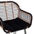 ΣΚΑΜΠΟ ΜΕΤΑΛΛΙΚΟ ALLEGRA HM5690 ΜΕ WICKER ΜΑΥΡΟ-ΜΠΕΖ 55x60x109Υ εκ. - ΣΚΑΜΠΩ στο Milonadakis.gr