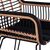 ΣΚΑΜΠΟ ΜΕΤΑΛΛΙΚΟ ALLEGRA HM5690 ΜΕ WICKER ΜΑΥΡΟ-ΜΠΕΖ 55x60x109Υ εκ. - ΣΚΑΜΠΩ στο Milonadakis.gr