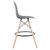 ΣΚΑΜΠΟ ΜΠΑΡ RENATA HM0173.10 ΓΚΡΙ 58x56x107Υ εκ. - ΣΚΑΜΠΟ ΜΠΑΡ στο Milonadakis.gr