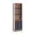 ΒΙΒΛΙΟΘΗΚΗ ΜΕΛΑΜΙΝΗΣ ENSLEY HM2027.04 SONAMA-ΓΚΡΙ 60x30x180Υ εκ. - ΒΙΒΛΙΟΘΗΚΕΣ στο Milonadakis.gr