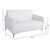 ΚΑΝΑΠΕΣ 2ΘΕΣΙΟΣ NELLIE HM3159.22 ΜΕ ΛΕΥΚΟ PU 113x71x71Υ εκ. - ΚΑΝΑΠΕΔΕΣ-ΣΑΛΟΝΙΑ στο Milonadakis.gr