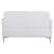ΚΑΝΑΠΕΣ 2ΘΕΣΙΟΣ NELLIE HM3159.22 ΜΕ ΛΕΥΚΟ PU 113x71x71Υ εκ. - ΚΑΝΑΠΕΔΕΣ-ΣΑΛΟΝΙΑ στο Milonadakis.gr