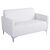 ΚΑΝΑΠΕΣ 2ΘΕΣΙΟΣ NELLIE HM3159.22 ΜΕ ΛΕΥΚΟ PU 113x71x71Υ εκ. - ΚΑΝΑΠΕΔΕΣ-ΣΑΛΟΝΙΑ στο Milonadakis.gr