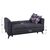 ΚΑΝΑΠΕΣ 2ΘΕΣΙΟΣ KRISTINA HM3165.20 ΓΚΡΙ ΜΕ ΑΝΘΡΑΚΙ ΠΟΔΙΑ 150x80x83 εκ. - ΚΑΝΑΠΕΔΕΣ-ΣΑΛΟΝΙΑ στο Milonadakis.gr
