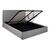 ΚΡΕΒΑΤΙ ALLIE HM584.01 160x200 εκ. ΜΕ ΑΠΟΘΗΚΕΥΤΙΚΟ ΧΩΡΟ ΓΚΡΙ ΥΦΑΣΜΑ - ΚΡΕΒΑΤΙΑ στο Milonadakis.gr