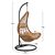 ΚΡΕΜΑΣΤΗ ΦΩΛΙΑ LUCIA HM5676.01 ΜΕ WICKER&ΜΑΞΙΛΑΡΙΑ ΜΠΕΖ-ΜΑΥΡΟ ΜΕΤΑΛΛΟ Φ95Χ195Υεκ. - ΚΟΥΝΙΕΣ - ΦΩΛΙΕΣ στο Milonadakis.gr