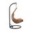 ΚΡΕΜΑΣΤΗ ΦΩΛΙΑ LUCIA HM5676.01 ΜΕ WICKER&ΜΑΞΙΛΑΡΙΑ ΜΠΕΖ-ΜΑΥΡΟ ΜΕΤΑΛΛΟ Φ95Χ195Υεκ. - ΚΟΥΝΙΕΣ - ΦΩΛΙΕΣ στο Milonadakis.gr