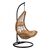 ΚΡΕΜΑΣΤΗ ΦΩΛΙΑ LUCIA HM5676.01 ΜΕ WICKER&ΜΑΞΙΛΑΡΙΑ ΜΠΕΖ-ΜΑΥΡΟ ΜΕΤΑΛΛΟ Φ95Χ195Υεκ. - ΚΟΥΝΙΕΣ - ΦΩΛΙΕΣ στο Milonadakis.gr
