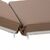 ΜΑΞΙΛΑΡΙ ΞΑΠΛΩΣΤΡΑΣ TEXTILENE 600gr/m2 2X1 SIFNOS ΜΟΚΑ HM11234.04T 196(117+1+78)x58x6 εκ. - ΜΑΞΙΛΑΡΙΑ στο Milonadakis.gr