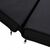 ΜΑΞΙΛΑΡΙ ΞΑΠΛΩΣΤΡΑΣ TEXTILENE 600gr/m2 2X1 SIFNOS ΜΑΥΡΟ HM11234.05T 196(117+1+78)x58x6εκ. - ΜΑΞΙΛΑΡΙΑ στο Milonadakis.gr