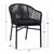 ΠΟΛΥΘΡΟΝΑ ΑΛΟΥΜΙΝΙΟΥ RAFAEL HM5698.02 ΜΑΥΡΗ & ΜΕ ΜΑΥΡΟ WICKER 57x58x77Υ εκ. - ΚΑΡΕΚΛΕΣ - ΠΟΛΥΘΡΟΝΕΣ στο Milonadakis.gr