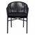 ΠΟΛΥΘΡΟΝΑ ΑΛΟΥΜΙΝΙΟΥ RAFAEL HM5698.02 ΜΑΥΡΗ & ΜΕ ΜΑΥΡΟ WICKER 57x58x77Υ εκ. - ΚΑΡΕΚΛΕΣ - ΠΟΛΥΘΡΟΝΕΣ στο Milonadakis.gr