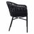 ΠΟΛΥΘΡΟΝΑ ΑΛΟΥΜΙΝΙΟΥ RAFAEL HM5698.02 ΜΑΥΡΗ & ΜΕ ΜΑΥΡΟ WICKER 57x58x77Υ εκ. - ΚΑΡΕΚΛΕΣ - ΠΟΛΥΘΡΟΝΕΣ στο Milonadakis.gr