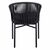 ΠΟΛΥΘΡΟΝΑ ΑΛΟΥΜΙΝΙΟΥ RAFAEL HM5698.02 ΜΑΥΡΗ & ΜΕ ΜΑΥΡΟ WICKER 57x58x77Υ εκ. - ΚΑΡΕΚΛΕΣ - ΠΟΛΥΘΡΟΝΕΣ στο Milonadakis.gr