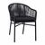 ΠΟΛΥΘΡΟΝΑ ΑΛΟΥΜΙΝΙΟΥ RAFAEL HM5698.02 ΜΑΥΡΗ & ΜΕ ΜΑΥΡΟ WICKER 57x58x77Υ εκ. - ΚΑΡΕΚΛΕΣ - ΠΟΛΥΘΡΟΝΕΣ στο Milonadakis.gr