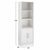 ΒΙΒΛΙΟΘΗΚΗ ΜΕΛΑΜΙΝΗΣ ENSLEY HM2027.05 ΣΕ ΛΕΥΚΗ ΑΠΟΧΡΩΣΗ 60x30x180 εκ. - ΒΙΒΛΙΟΘΗΚΕΣ στο Milonadakis.gr