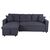 ΚΑΝΑΠΕΣ ΓΩΝΙΑ ΚΡΕΒΑΤΙ WAYNE 224x147x85Υεκ. HM3028.11 ΓΚΡΙ ΥΦΑΣΜΑ - ΚΑΝΑΠΕΔΕΣ-ΣΑΛΟΝΙΑ στο Milonadakis.gr