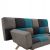 ΚΑΝΑΠΕΣ ΚΡΕΒΑΤΙ MULTICOLOR 3ΘΕΣΙΟΣ HM3167.11 182Χ80Χ88Υ εκ. - ΚΑΝΑΠΕΔΕΣ-ΣΑΛΟΝΙΑ στο Milonadakis.gr
