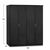 ΣΕΤ 2 ΤΜΧ ΝΤΟΥΛΑΠΑ 4ΦΥΛΛΗ ZEBRANO 160X42X181 HM11350.01 - ΝΤΟΥΛΑΠΕΣ στο Milonadakis.gr