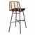 ΣΚΑΜΠΟ ΜΕΤΑΛΛΙΚΟ GAVIN HM5706 ΜΕ WICKER ΜΠΕΖ 47Χ59Χ111Υ εκ. - ΣΚΑΜΠΩ στο Milonadakis.gr