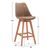 ΣΚΑΜΠO ΜΠΑΡ VEGAS HM8000.45 ΣΕ ΚΑΠΟΥΤΣΙΝΟ 48x58x105Υ εκ. - ΣΚΑΜΠΟ ΜΠΑΡ στο Milonadakis.gr