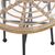 ΤΡΑΠΕΖΙ ΜΕΤΑΛΛΙΚΟ SPENCER HM5716 ΜΕ WICKER ΜΠΕΖ Φ48,5x51 εκ. - ΤΡΑΠΕΖΙΑ ΕΞ. ΧΩΡΟΥ στο Milonadakis.gr