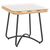 ΤΡΑΠΕΖΙ ΜΕΤΑΛΛΙΚΟ GERRY HM5717 ΜΕ WICKER ΜΠΕΖ 50x50x48,5 εκ. - ΤΡΑΠΕΖΙΑ ΕΞ. ΧΩΡΟΥ στο Milonadakis.gr