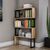 ΒΙΒΛΙΟΘΗΚΗ INGRID ΚΑΡΥΔΙ ΜΕ ΜΑΥΡΟ ΣΚΕΛΕΤΟ HM8867.01 80x22x128 εκ. - ΒΙΒΛΙΟΘΗΚΕΣ στο Milonadakis.gr