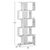 ΒΙΒΛΙΟΘΗΚΗ ΜΕΛΑΜΙΝΗΣ HM2385.04 ΛΕΥΚΗ 70x25x177 εκ. - ΒΙΒΛΙΟΘΗΚΕΣ στο Milonadakis.gr