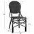 ΚΑΡΕΚΛΑ ΑΛΟΥΜΙΝΙΟΥ BAMBOO LOOK ΜΕ WICKER ΜΑΥΡΟ ΛΕΥΚΟ HM5792.02 46x60x96 εκ. - ΚΑΡΕΚΛΕΣ - ΠΟΛΥΘΡΟΝΕΣ στο Milonadakis.gr
