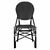 ΚΑΡΕΚΛΑ ΑΛΟΥΜΙΝΙΟΥ BAMBOO LOOK ΜΕ WICKER ΜΑΥΡΟ ΛΕΥΚΟ HM5792.02 46x60x96 εκ. - ΚΑΡΕΚΛΕΣ - ΠΟΛΥΘΡΟΝΕΣ στο Milonadakis.gr
