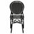 ΚΑΡΕΚΛΑ ΑΛΟΥΜΙΝΙΟΥ BAMBOO LOOK ΜΕ WICKER ΜΑΥΡΟ ΛΕΥΚΟ HM5792.02 46x60x96 εκ. - ΚΑΡΕΚΛΕΣ - ΠΟΛΥΘΡΟΝΕΣ στο Milonadakis.gr