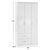 ΝΤΟΥΛΑΠΑ 3ΦΥΛΛΗ ME 2 ΣΥΡΤΑΡΙΑ CAESAR HM340.05 ΛΕΥΚΗ 89x42,5x181 εκ. - ΝΤΟΥΛΑΠΕΣ στο Milonadakis.gr