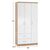 ΝΤΟΥΛΑΠΑ 3ΦΥΛΛΗ ME 2 ΣΥΡΤΑΡΙΑ CAESAR HM340.06 SONAMA - ΛΕΥΚO 89x42,5x181 εκ. - ΝΤΟΥΛΑΠΕΣ στο Milonadakis.gr