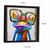 ΠΙΝΑΚΑΣ ΚΑΜΒΑΣ FUNKY FROG HM7326 33Χ33 εκ. - ΠΙΝΑΚΕΣ στο Milonadakis.gr