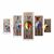 ΠΙΝΑΚΑΣ ΠΕΝΤΑΠΤΥΧΟ MDF COLORFUL ZEBRAS 82Χ56x3 HM7207.03 - ΠΙΝΑΚΕΣ στο Milonadakis.gr