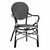 ΠΟΛΥΘΡΟΝΑ ΑΛΟΥΜΙΝΙΟΥ BAMBOO LOOK ΜΕ ΜΑΥΡΟ ΛΕΥΚΟ WICKER HM5793.02 56X63X96Y εκ. - ΚΑΡΕΚΛΕΣ - ΠΟΛΥΘΡΟΝΕΣ στο Milonadakis.gr