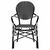 ΠΟΛΥΘΡΟΝΑ ΑΛΟΥΜΙΝΙΟΥ BAMBOO LOOK ΜΕ ΜΑΥΡΟ ΛΕΥΚΟ WICKER HM5793.02 56X63X96Y εκ. - ΚΑΡΕΚΛΕΣ - ΠΟΛΥΘΡΟΝΕΣ στο Milonadakis.gr