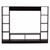 ΣΥΝΘΕΣΗ ΤΗΛΕΟΡΑΣΗΣ JAZMIN HM2255.01 WENGE 181x29,5x145 εκ. - ΣΥΝΘΕΣΕΙΣ ΣΑΛΟΝΙΟΥ στο Milonadakis.gr
