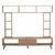 ΣΥΝΘΕΣΗ ΤΗΛΕΟΡΑΣΗΣ CHARLIZE SONAMA HM2253.02 180,5x32x155,5 εκ. - ΣΥΝΘΕΣΕΙΣ ΣΑΛΟΝΙΟΥ στο Milonadakis.gr