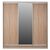 ΝΤΟΥΛΑΠΑ 3ΦΥΛΛΗ ΣΥΡΟΜΕΝΗ ΜΕ ΚΑΘΡΕΠΤΗ SONAMA OAK HM2435  200X60X210Υεκ - ΝΤΟΥΛΑΠΕΣ στο Milonadakis.gr