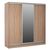 ΝΤΟΥΛΑΠΑ 3ΦΥΛΛΗ ΣΥΡΟΜΕΝΗ ΜΕ ΚΑΘΡΕΠΤΗ SONAMA OAK HM2435  200X60X210Υεκ - ΝΤΟΥΛΑΠΕΣ στο Milonadakis.gr
