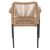 ΠΟΛΥΘΡΟΝΑ ΑΛΟΥΜΙΝΙΟΥ NOJO HM5771.02 ΓΚΡΙ ΜΕ P.E.TWIST RATTAN ΜΠΕΖ 55x63x82Y εκ. - ΚΑΡΕΚΛΕΣ - ΠΟΛΥΘΡΟΝΕΣ στο Milonadakis.gr