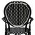 ΣΚΑΜΠΟ ΑΛΟΥΜΙΝΙΟΥ BAMBOO LOOK ΜΕ WICKER ΜΑΥΡΟ ΛΕΥΚΟ HM5794.02 56x60x126 εκ. - ΣΚΑΜΠΩ στο Milonadakis.gr