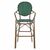 ΣΚΑΜΠΟ ΑΛΟΥΜΙΝΙΟΥ BAMBOO LOOK ΜΕ WICKER ΠΡΑΣΙΝΟ ΛΕΥΚΟ HM5794.01 56x60x126 εκ. - ΣΚΑΜΠΩ στο Milonadakis.gr