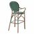 ΣΚΑΜΠΟ ΑΛΟΥΜΙΝΙΟΥ BAMBOO LOOK ΜΕ WICKER ΠΡΑΣΙΝΟ ΛΕΥΚΟ HM5794.01 56x60x126 εκ. - ΣΚΑΜΠΩ στο Milonadakis.gr