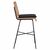 ΣΚΑΜΠΟ ΜΕΤΑΛΛΙΚΟ EDDIE ΜΕ ΜΑΞΙΛΑΡΙ HM5708 ΜΕ WICKER ΜΠΕΖ 45Χ46.5Χ115Υ εκ. - ΣΚΑΜΠΩ στο Milonadakis.gr