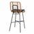 ΣΚΑΜΠΟ ΜΕΤΑΛΛΙΚΟ EDDIE ΜΕ ΜΑΞΙΛΑΡΙ HM5708 ΜΕ WICKER ΜΠΕΖ 45Χ46.5Χ115Υ εκ. - ΣΚΑΜΠΩ στο Milonadakis.gr
